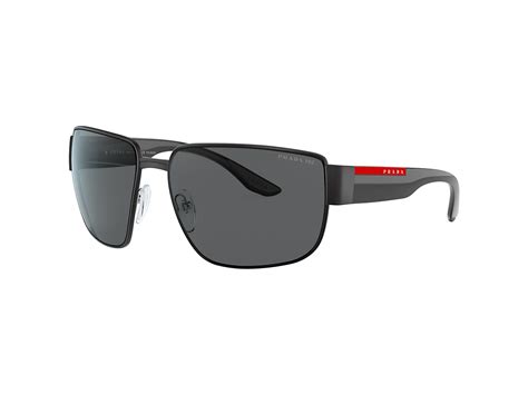 prada matte black sunglasses with grey lenses 62ts 1bo-5x1|Prada Conceptual 62TS Sunglasses .